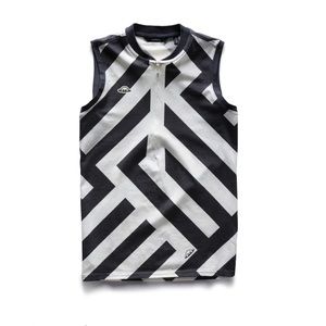 NEW RADMOR Olivia Sleeveless GEORAD Zip - Blue Graphite SIZE: M